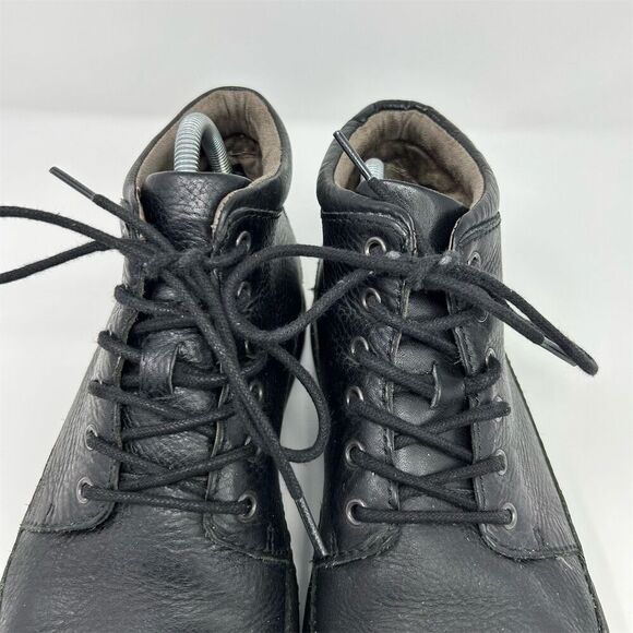 Born Men\'s Black Leather Chukka Boots Lace-up Ankle Casual Rugged Style Size 9 main image 9